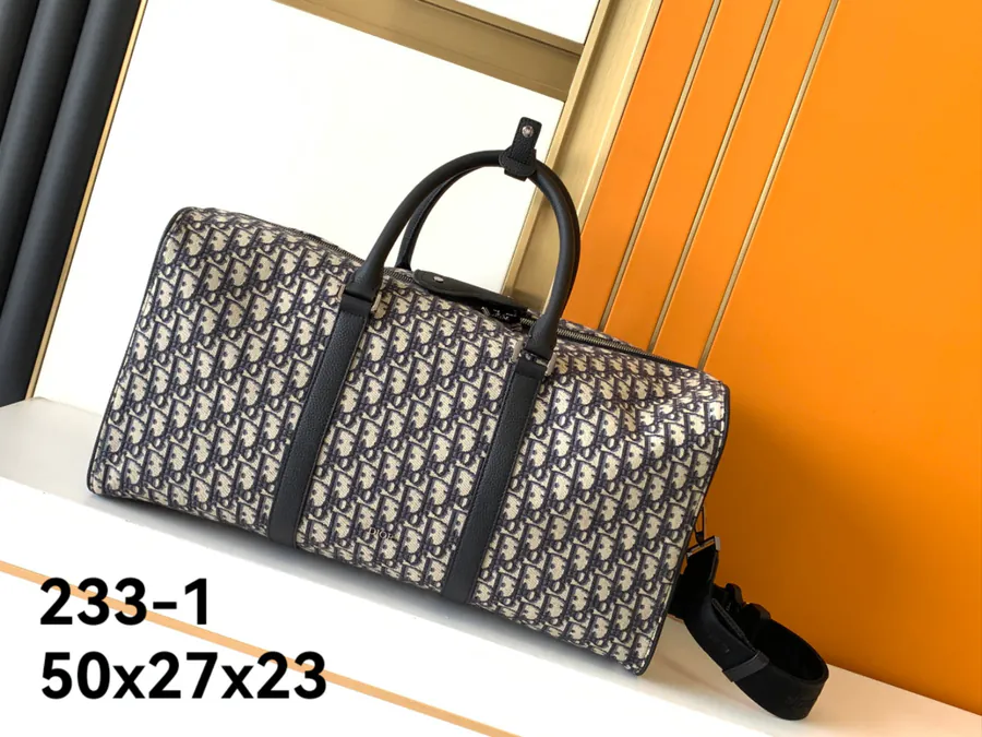 Original Travel Bag 233 1# Blue D, Premium Leather, Stylish Design