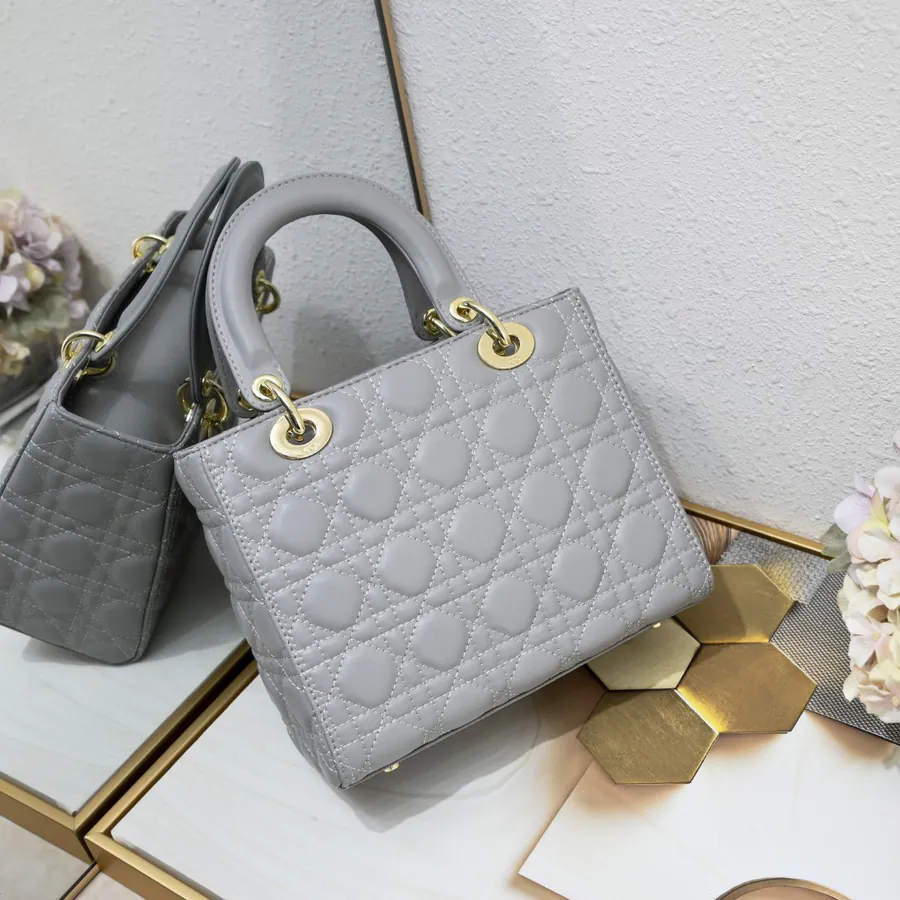 My Lady Bucket Bag in Grained Calfskin