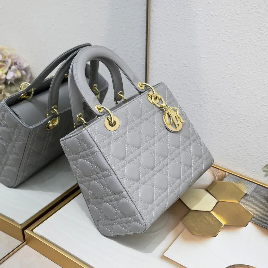 My Lady Bucket Bag in Grained Calfskin