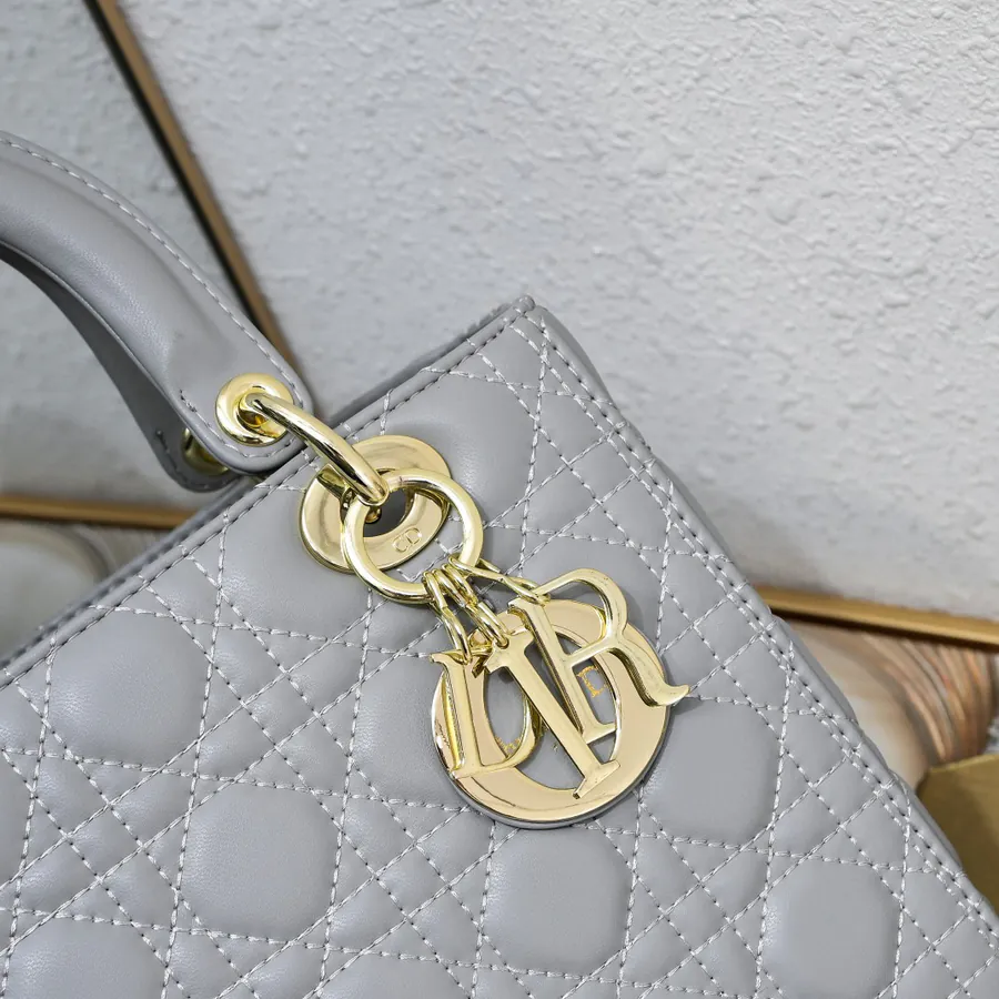 My Lady Bucket Bag in Grained Calfskin