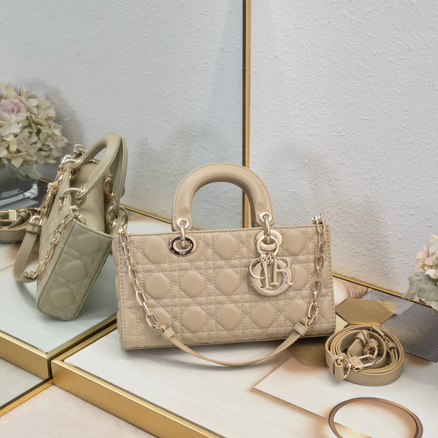 Lady D Joy Handbag with Magnetic Closure Dior