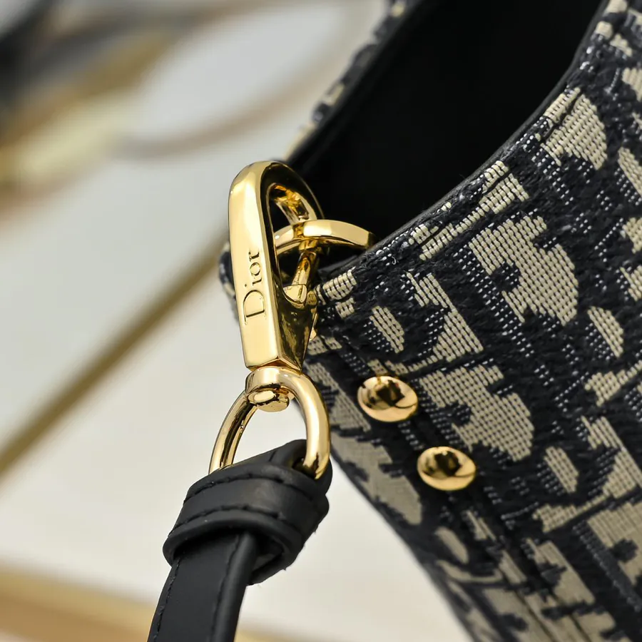 Dior Tousjours Handbag (Blue Canvas)