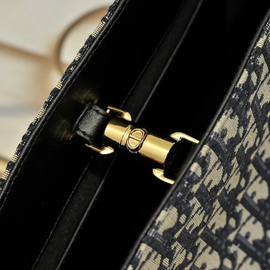 Dior Tousjours Handbag (Blue Canvas)