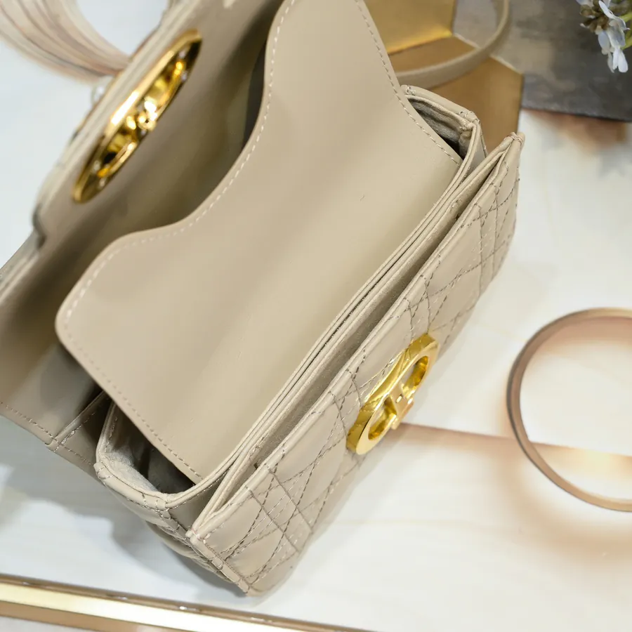 Dior Jolie Mini Bucket Bag with Detachable Chain Strap