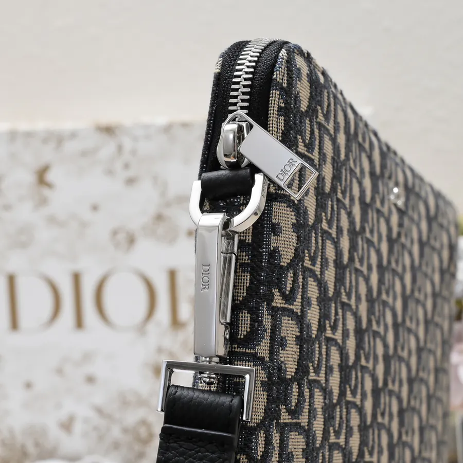 Dior Oblique Handbag with Detachable Strap