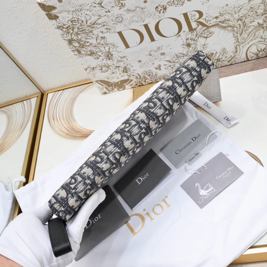 Dior Oblique Handbag with Detachable Strap