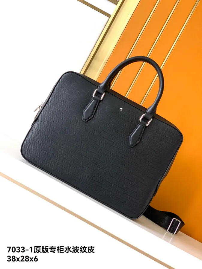 M07033 1 Original Watermark Top Grain Calfskin Briefcase