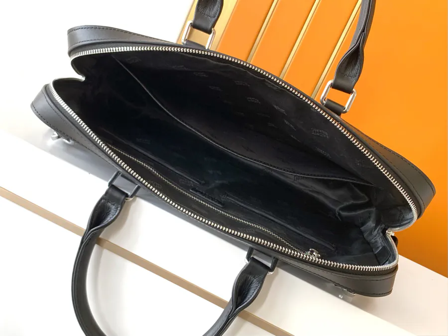 M07033 1 Original Watermark Top Grain Calfskin Briefcase