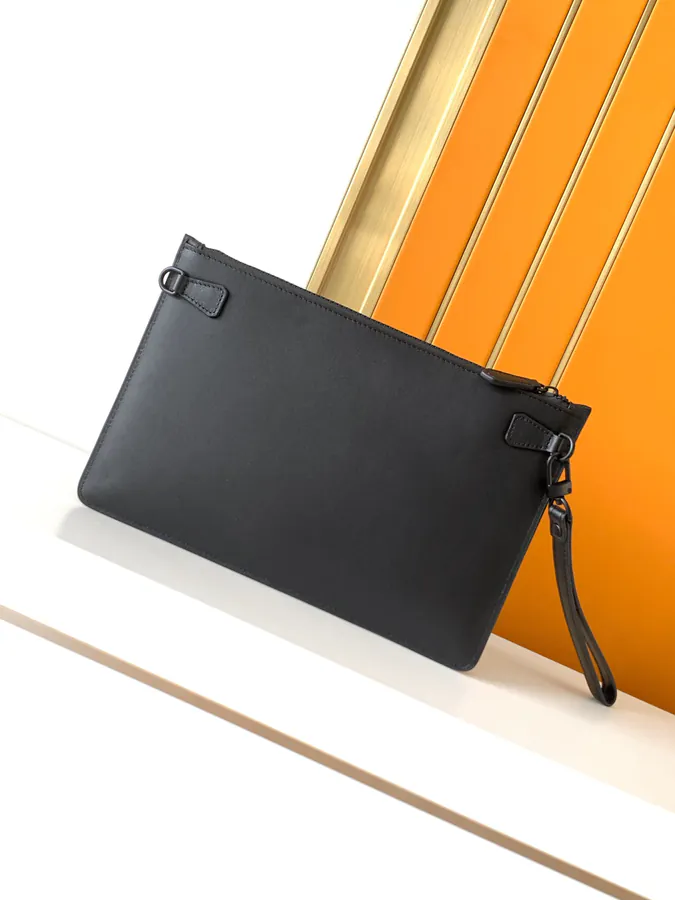 Montblanc Classic Craftsmanship Handbag, Black Grained Calfskin, Tote