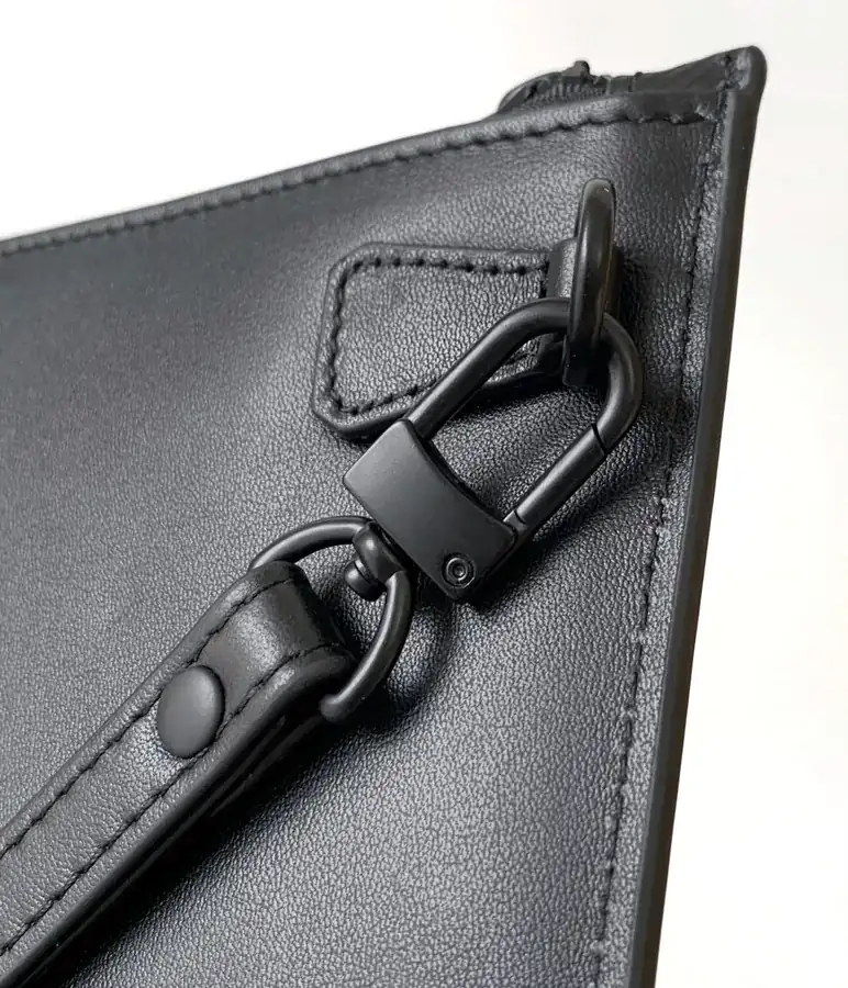 Montblanc Classic Craftsmanship Handbag, Black Grained Calfskin, Tote