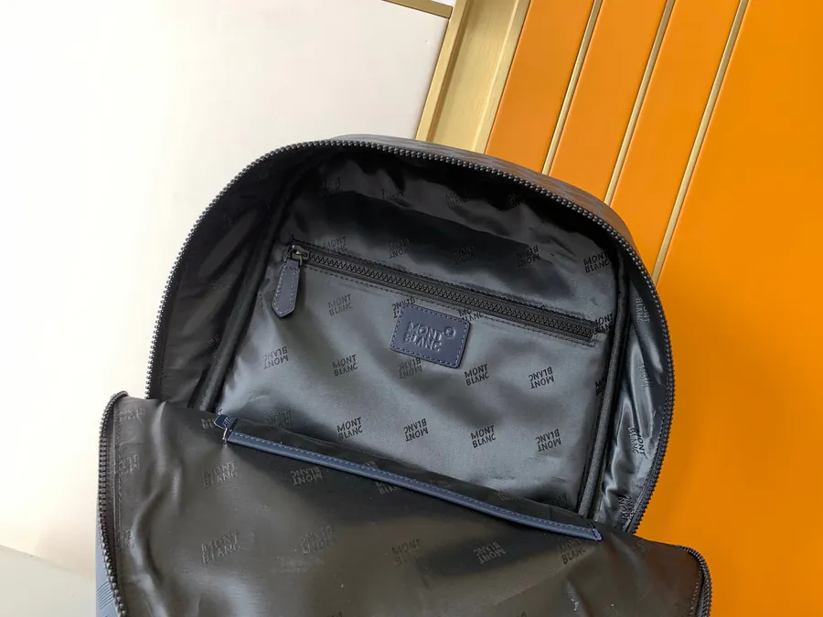 Mens Business Backpack 129966# Premium Blue