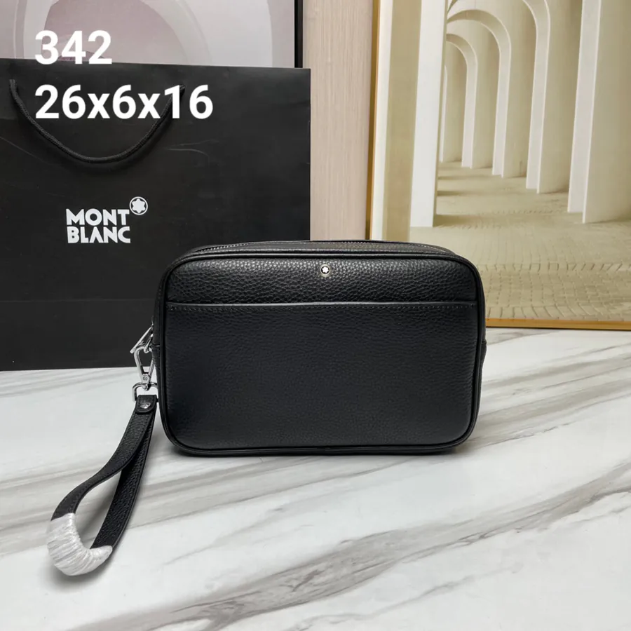 Original M0342: Luxury Leather Wallet with Inner Compartments
