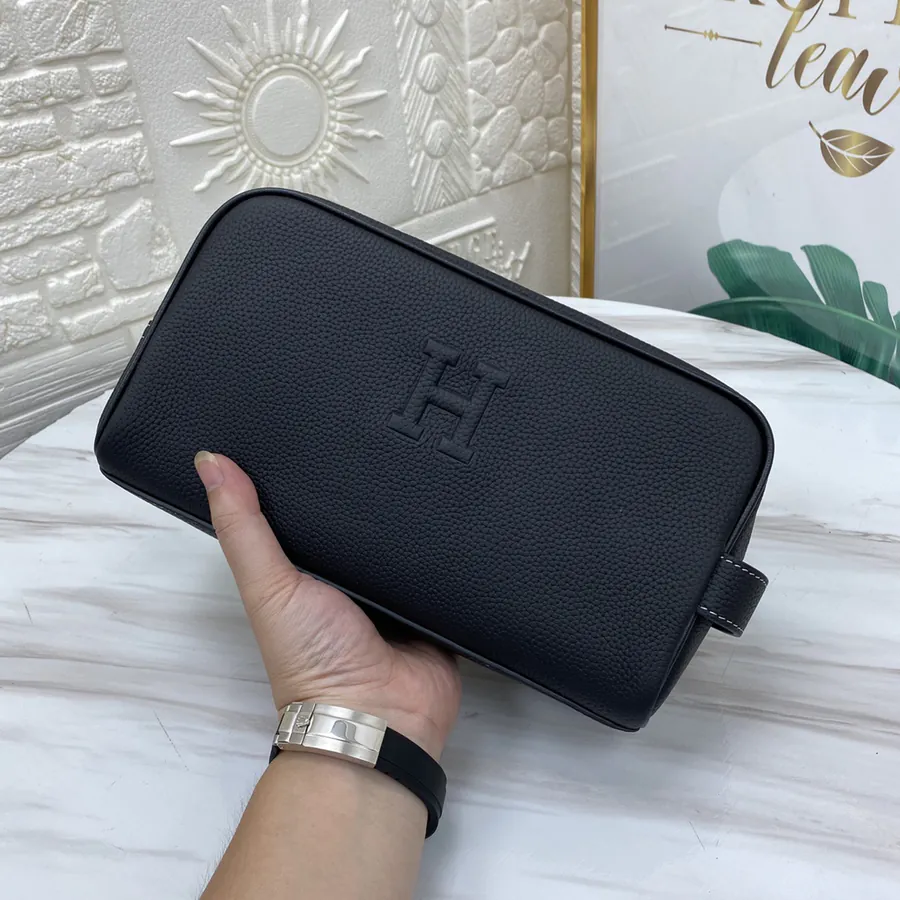 H Brand Stainless Steel Password Lock Handbag