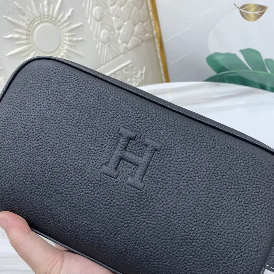 H Brand Stainless Steel Password Lock Handbag