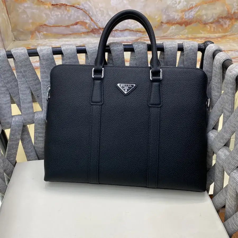Prada Casual Bucket Bag with Detachable Handle