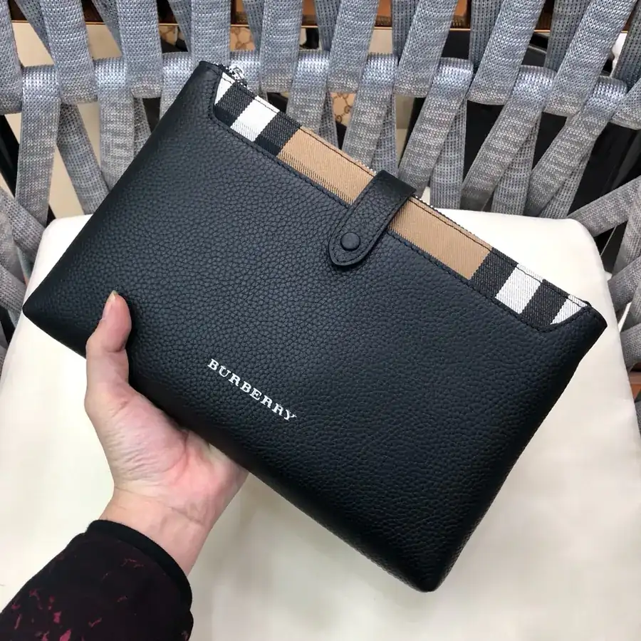 B Brand Premium Men's Briefcase with Top Grade Leather