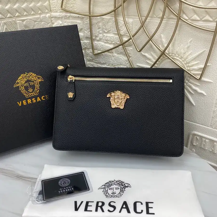 Versace Togo Handbag with Box