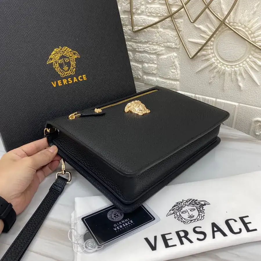 Versace Togo Handbag with Box