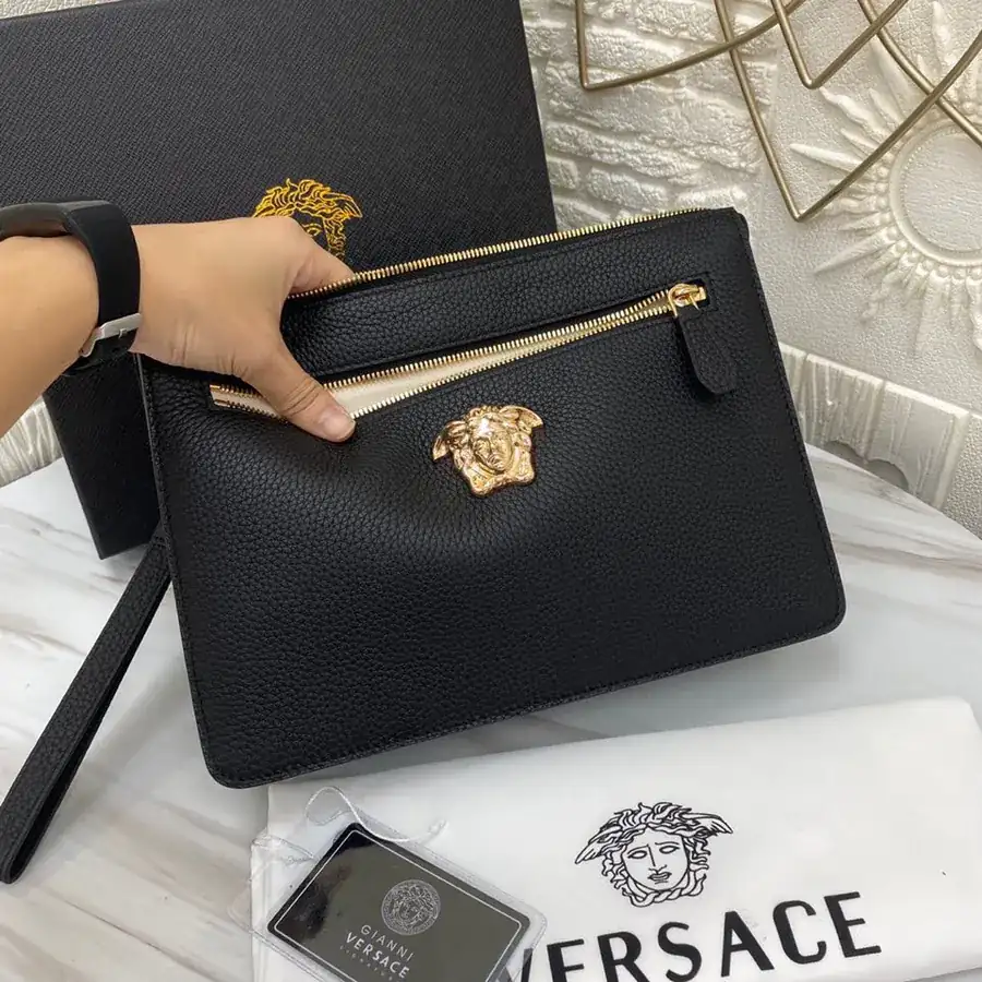 Versace Togo Handbag with Box