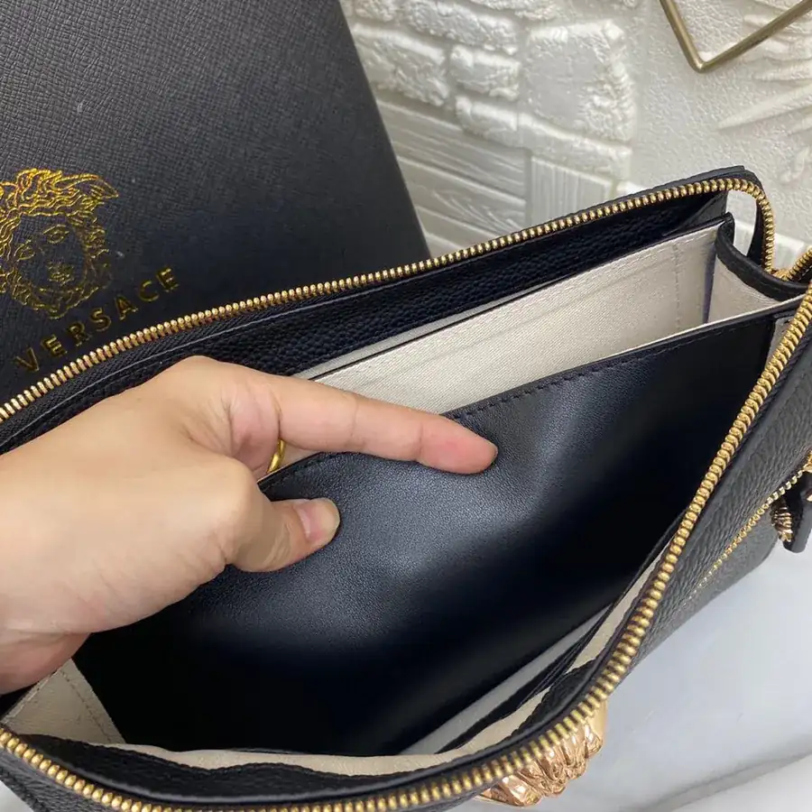 Versace Togo Handbag with Box