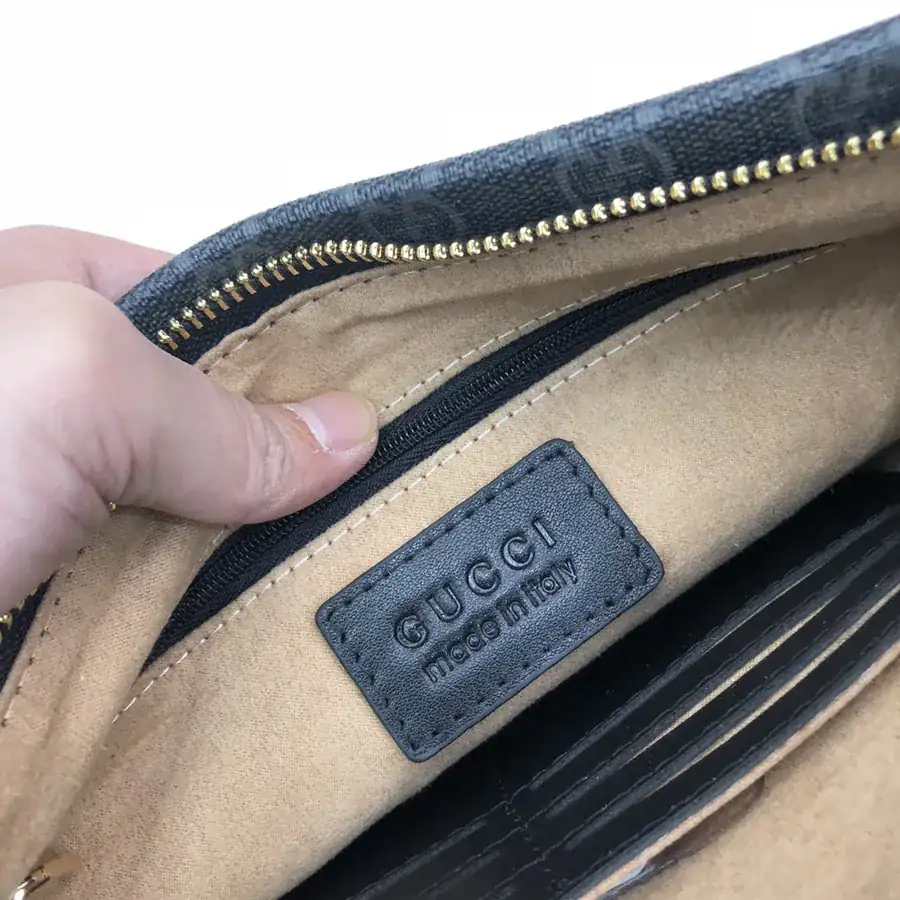 G Brand Italian Original Bucket Bag with Multiple Compartments