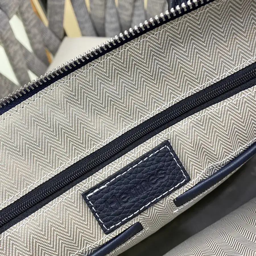 H Brand Casual Handbag Premium Leather, Black, Blue, Terracotta