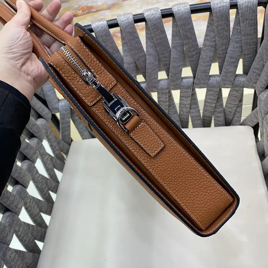 H Brand Casual Handbag Premium Leather, Detachable Handle, Functional Design