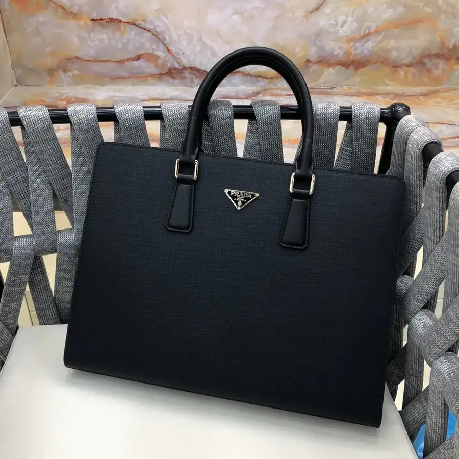 P Brand Double Color Effect Bag with Security Lock