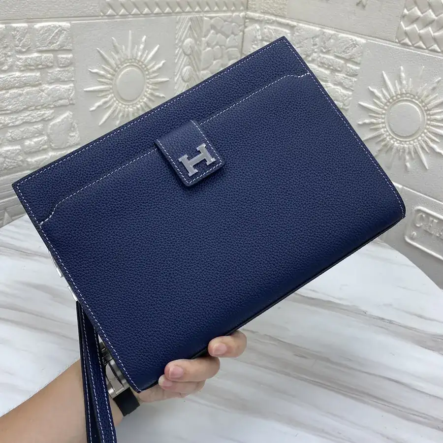 H Brand Essential Handbag Premium Leather, Detachable Handle, Functional Design