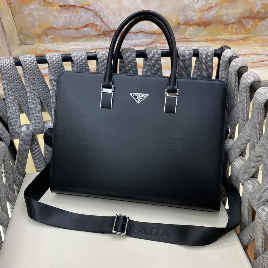 Prada Casual Essential Handbag with Detachable Handle