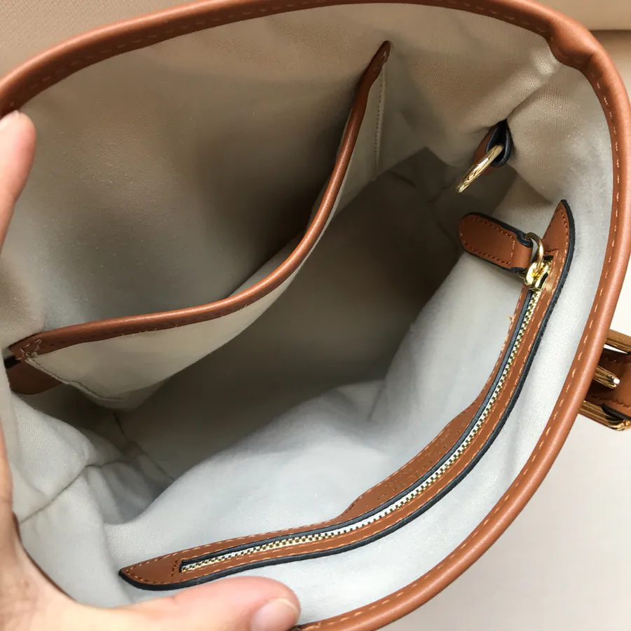 B Family Upgraded Bucket Bag with Matching Mini Bag