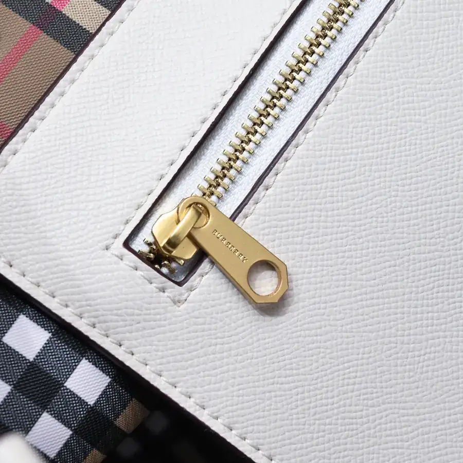 B Family Vintage Bucket Bag with Embossed Logo