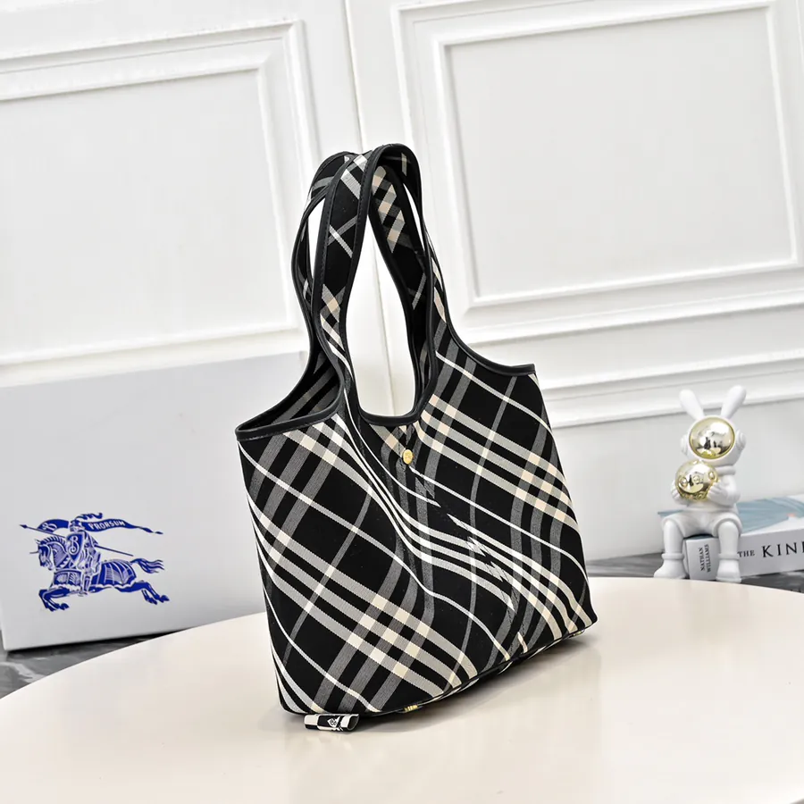 Burberry Latest Soft and Structured Tote Bag