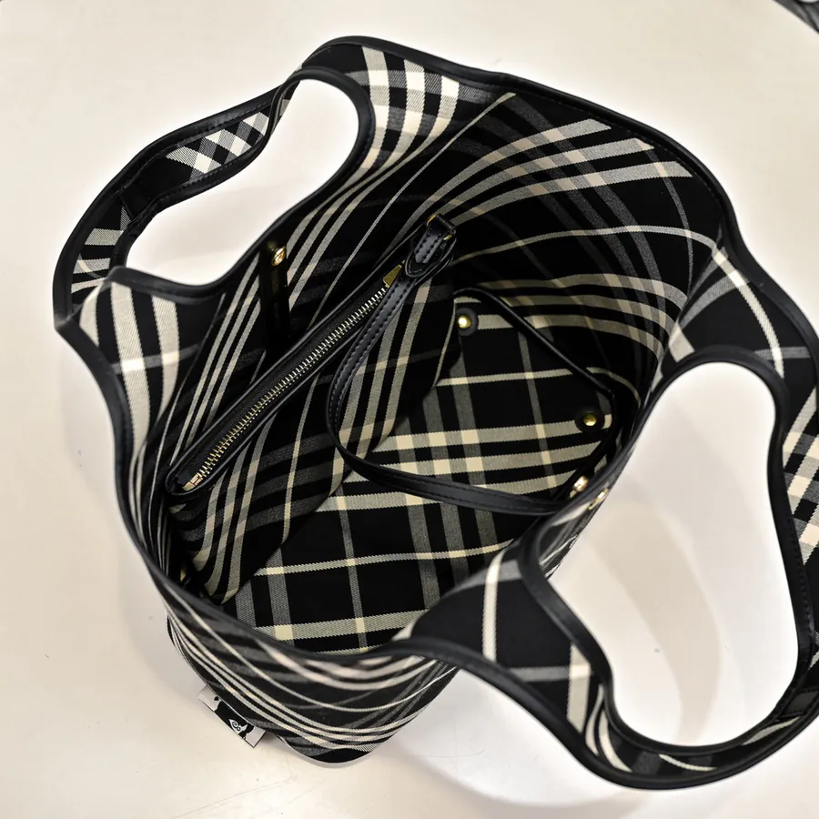 Burberry Latest Soft and Structured Tote Bag