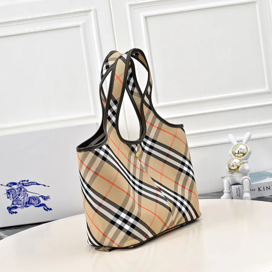 Burberry Latest Soft and Structured Tote Bag