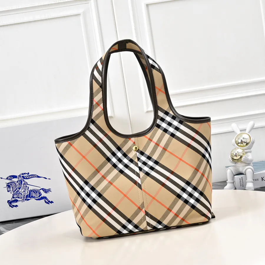 Burberry Latest Soft and Structured Tote Bag