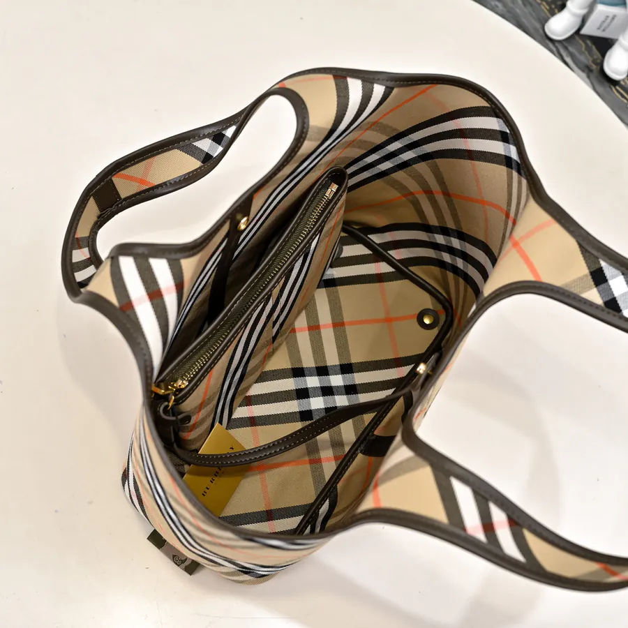 Burberry Latest Soft and Structured Tote Bag