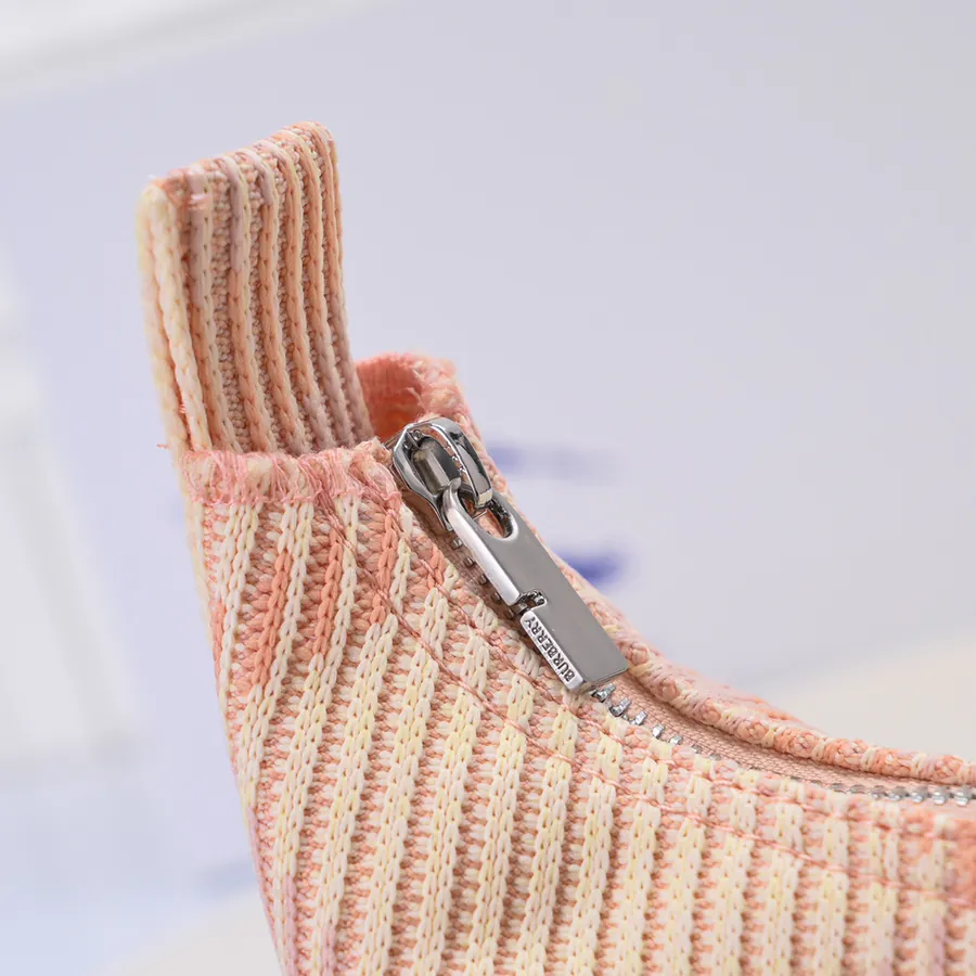 Burberry Soft Structured Clutch in Italian Knit
