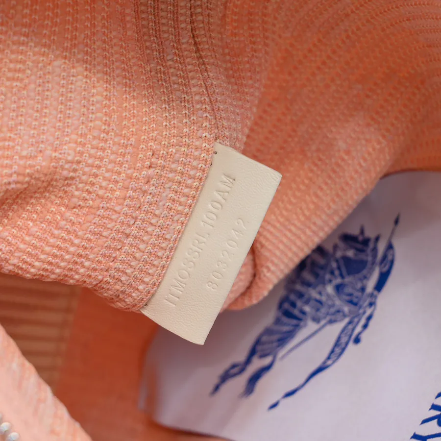 Burberry Soft Structured Clutch in Italian Knit
