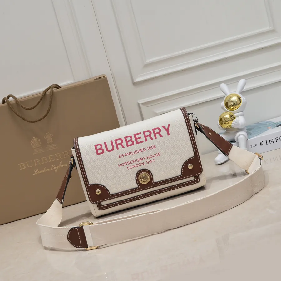 B Brand Mini Crossbody Bag with Horseferry Print