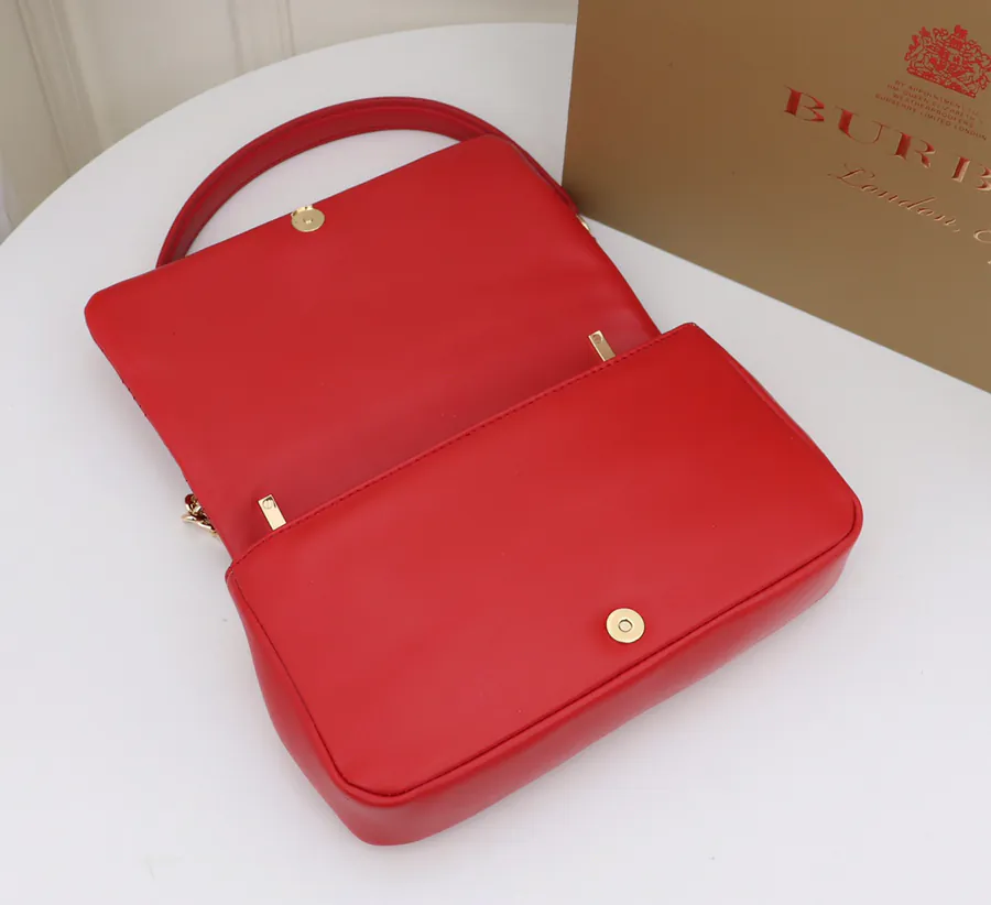 B Family Lola Bucket Bag with Grained Calfskin