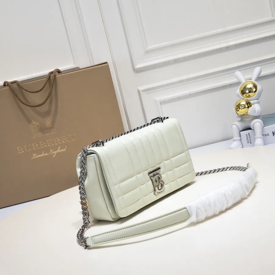 B Family Lola Bucket Bag with Grained Calfskin