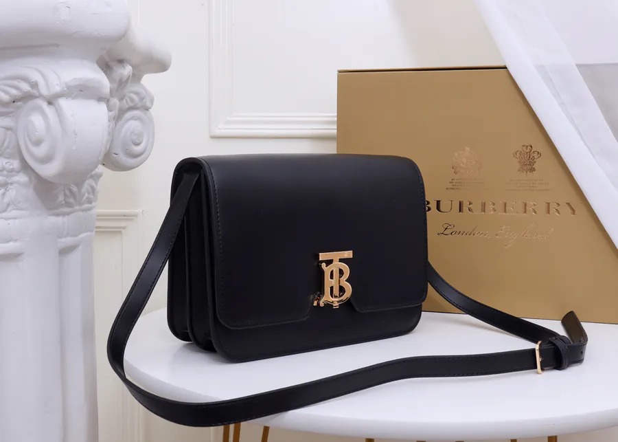 B Family Upgraded Leather Crossbody Bag