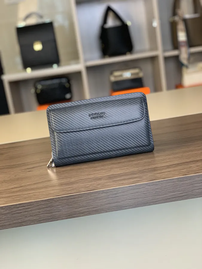 MONTBLANC 8303 4 Premium Full Leather Wallet with Multi Compartment Design