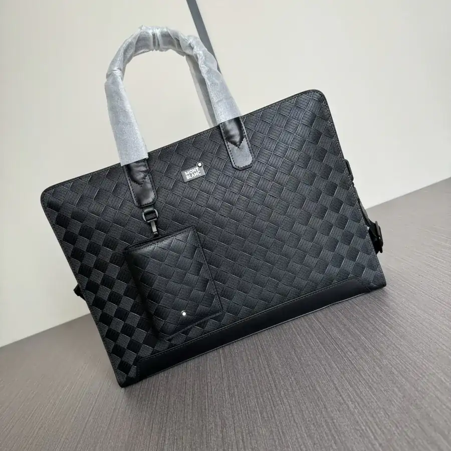 Mondaine Executive Briefcase Premium Italian Calfskin, Classic Design