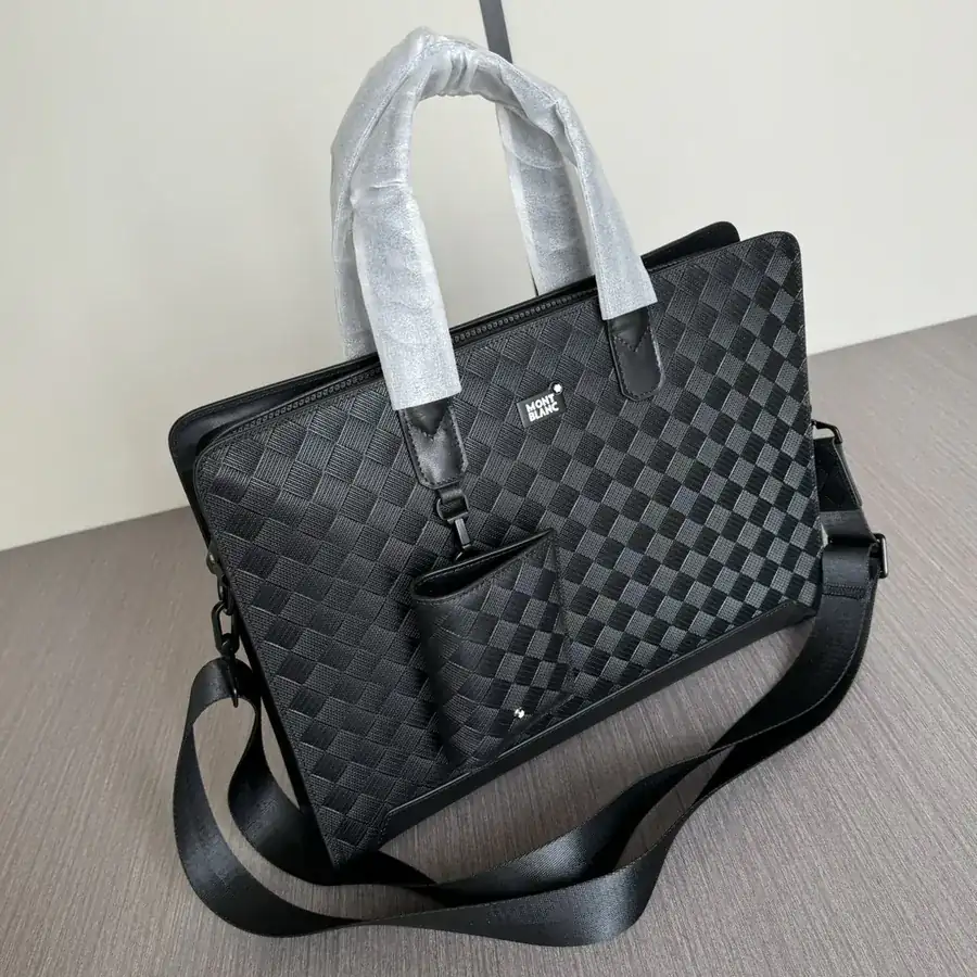 Mondaine Executive Briefcase Premium Italian Calfskin, Classic Design