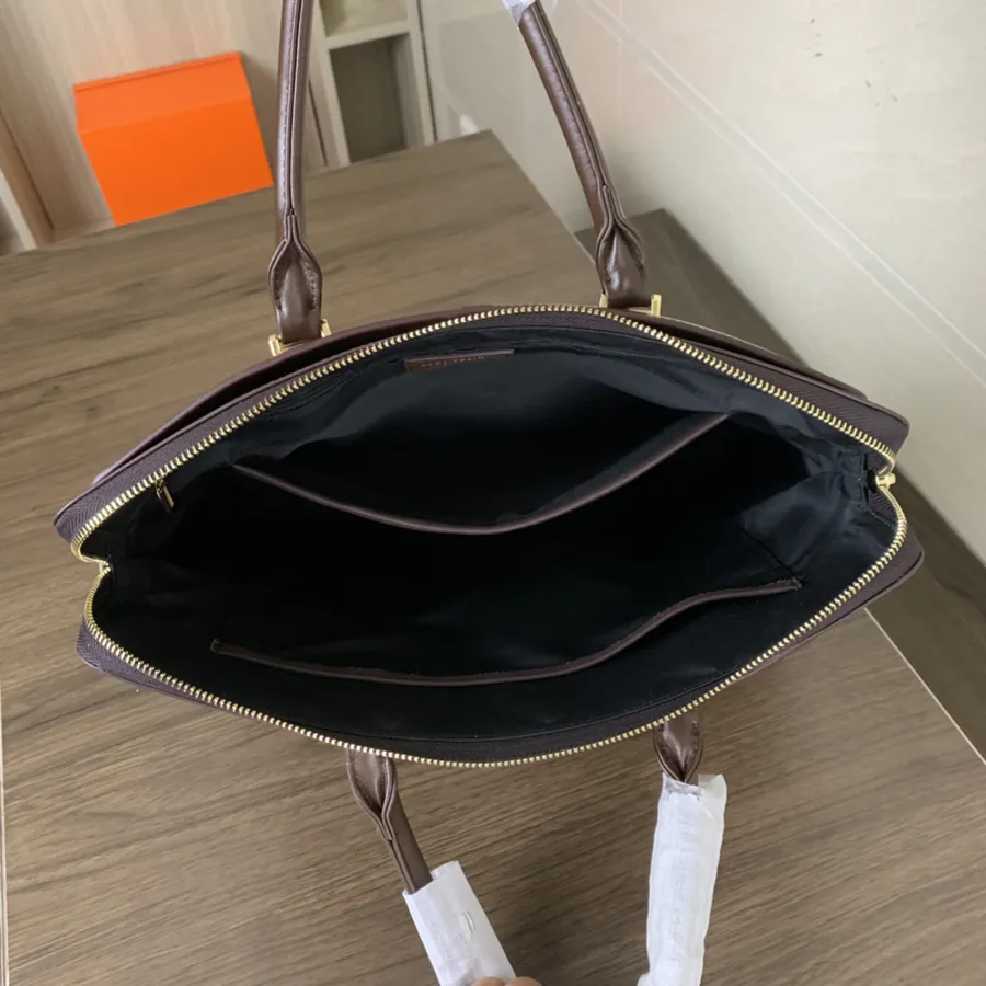 Montblanc Premium Leather Briefcase with Password Lock