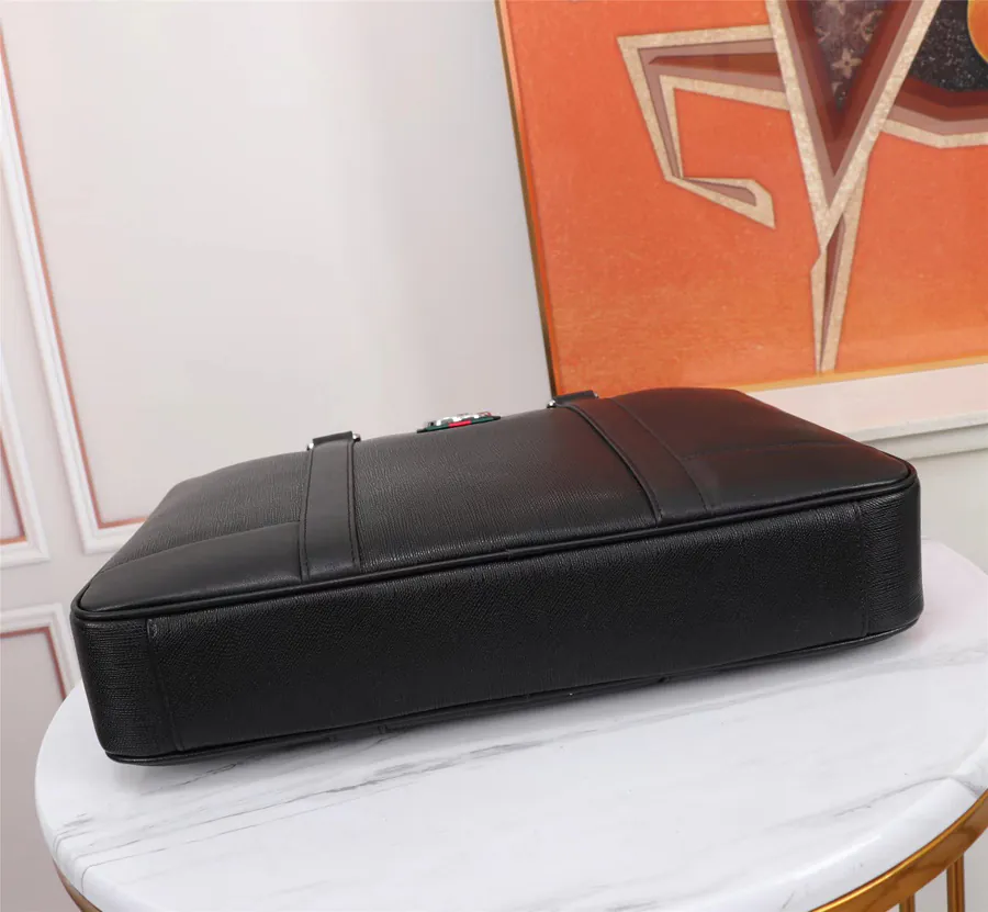 Gucci Premium Leather Briefcase 9800 1