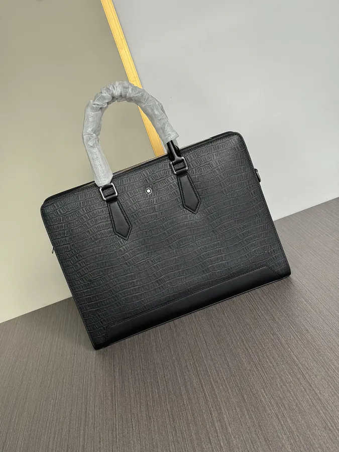 Mondaine Premium Leather Briefcase 8460 1