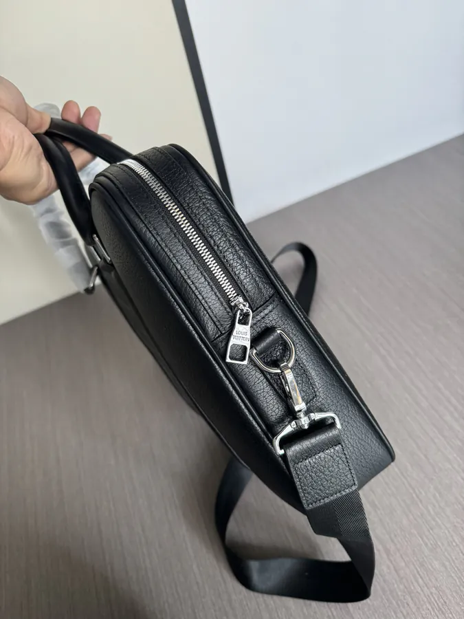 LV Premium Grained Calfskin Briefcase 8463 1